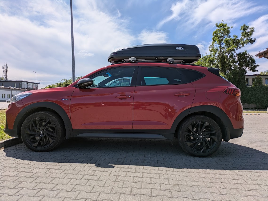 Box dachowy Interpack Traxer Hyundai Tucson Box dachowy Interpack Traxer Hyundai Tucson